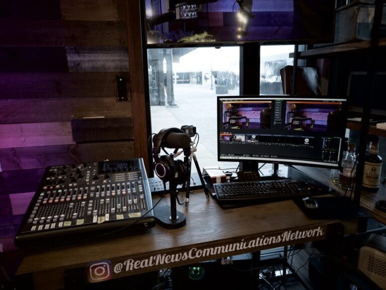 Podcast Studio in The Colony (Grandscape) - Angle 2