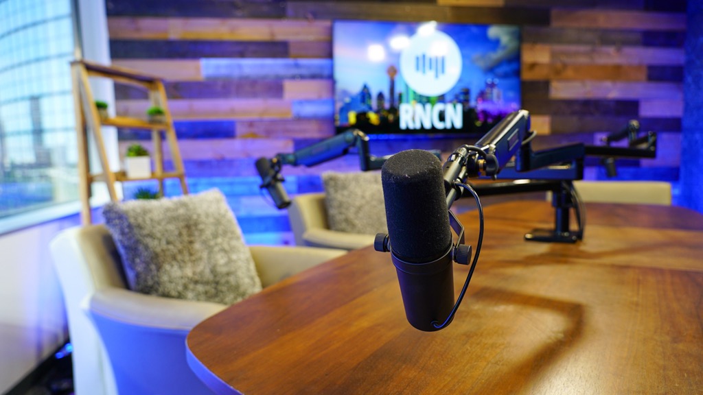 Lifestyle-Themed Podcast Studio in Dallas